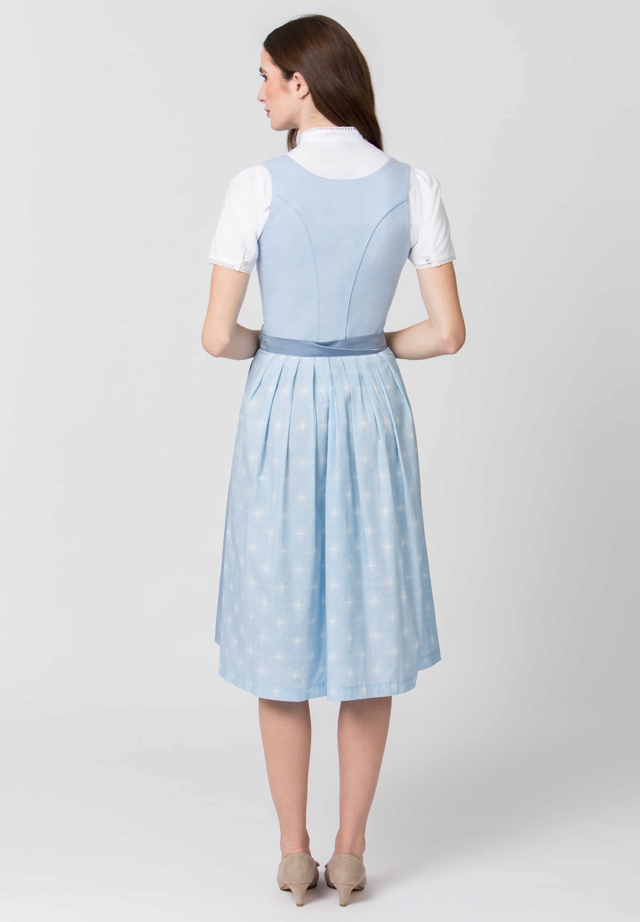 light blue Dirndl Chantal for wholesale on Faire2