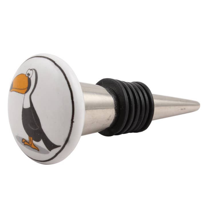 50 accessoires à vin, cadeaux pour femmes, bouchon de bouteille en forme de pingouin pour la vente par Daana Paani LLC