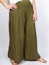 Dolma - Wholesale Pants - Women's - Arpa Double Cotton Gauze Pants (Multiple Colors Inside)7