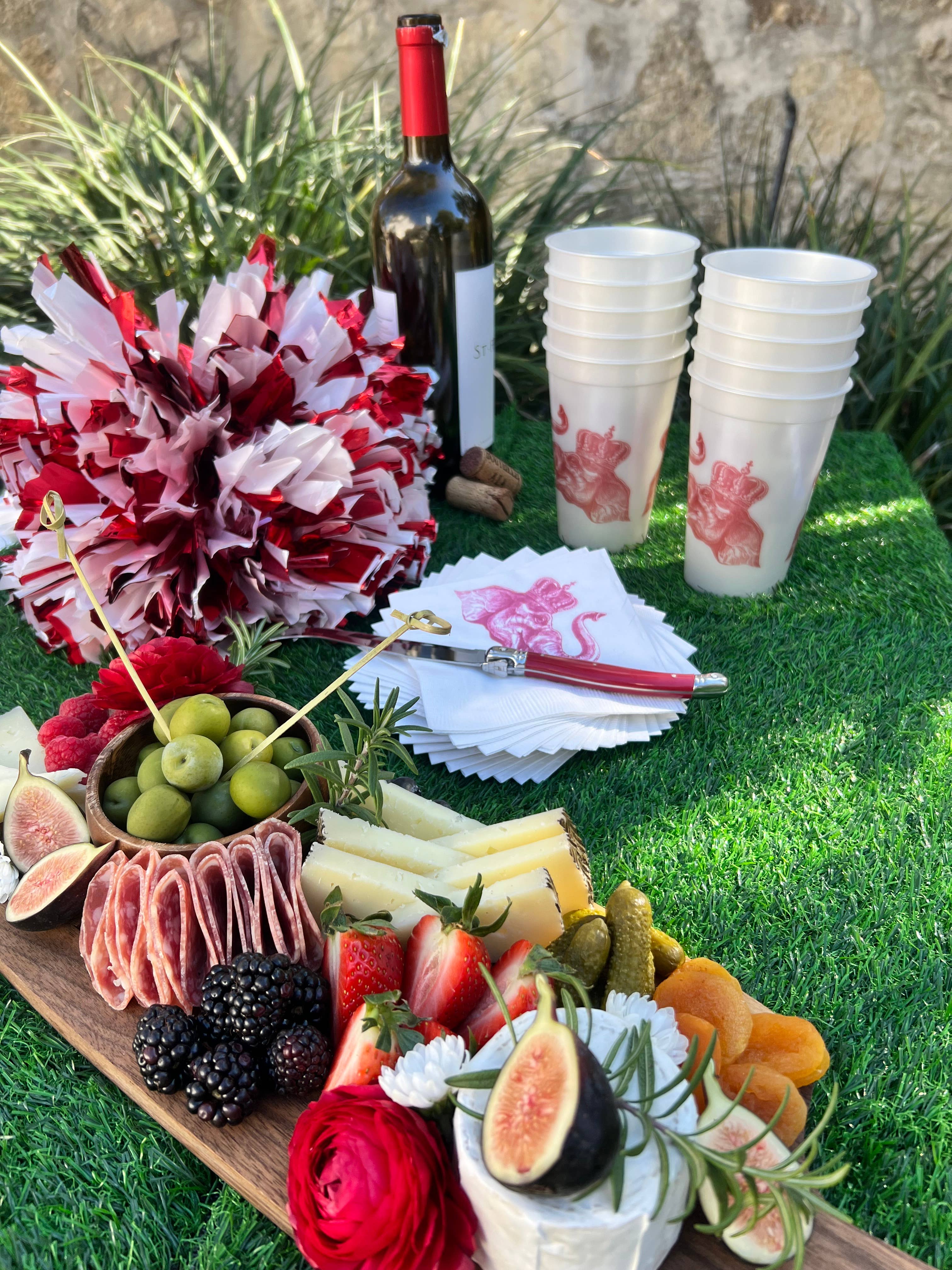 Alexa Pulitzer - Wholesale Disposable Cup - Lucky Elephant 16oz Pearl Cups1