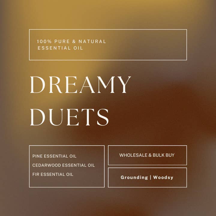 Dreamy Duets Essential Oil Blend for wholesale by Aromachology