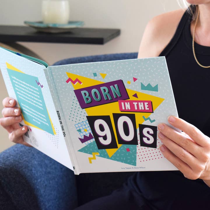 Born In The 90s Memory Book | Nostalgic Keepsake Gift | for wholesale by FROM YOU TO ME Gifts