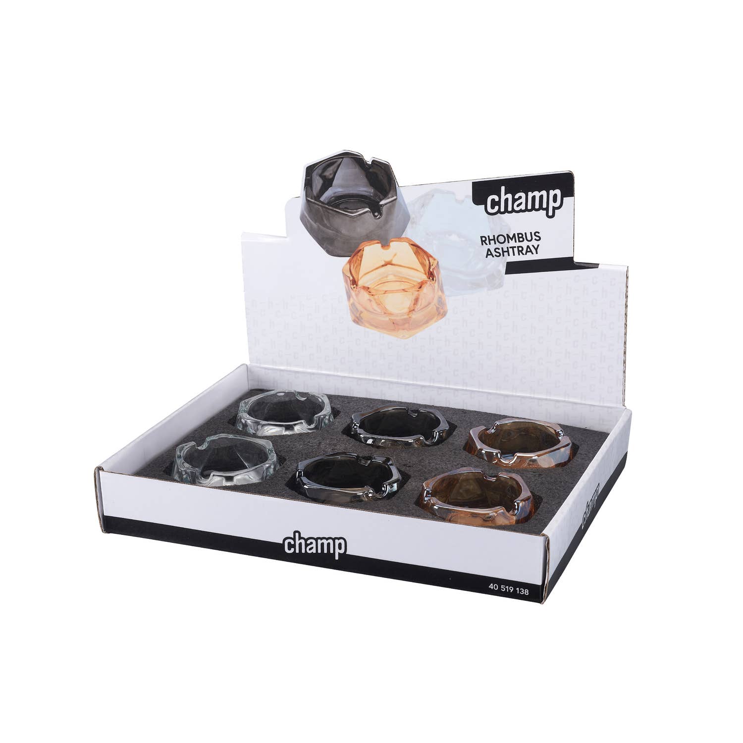 Champ by Polyflame – wholesale Askkopp – Glasaskkopp Rhombus1