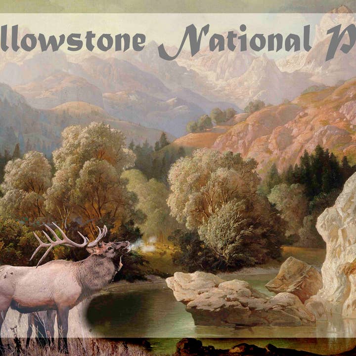 Visit Big Sky Montana Horses Travel Poster for wholesale by BMS BIZ