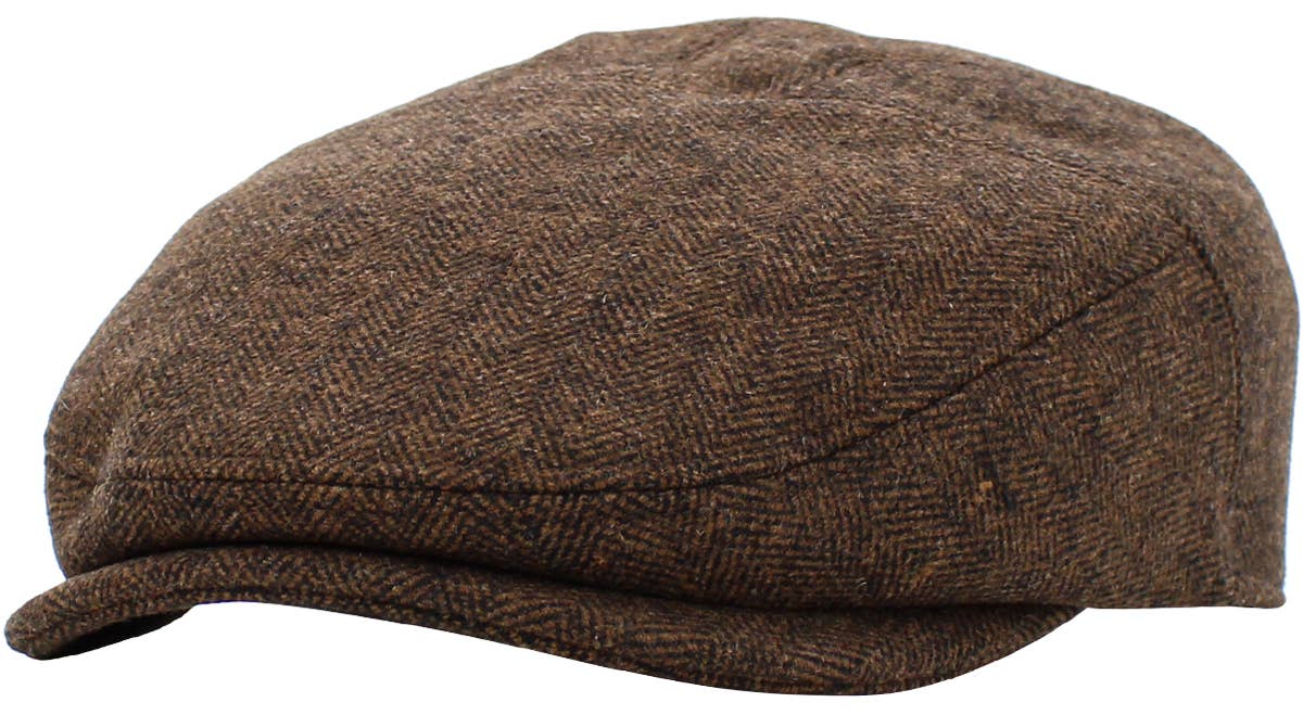 KBETHOS - Wholesale Newsboy/Schoolboy Hat - Men's - Solid Wool Blend Ivy0