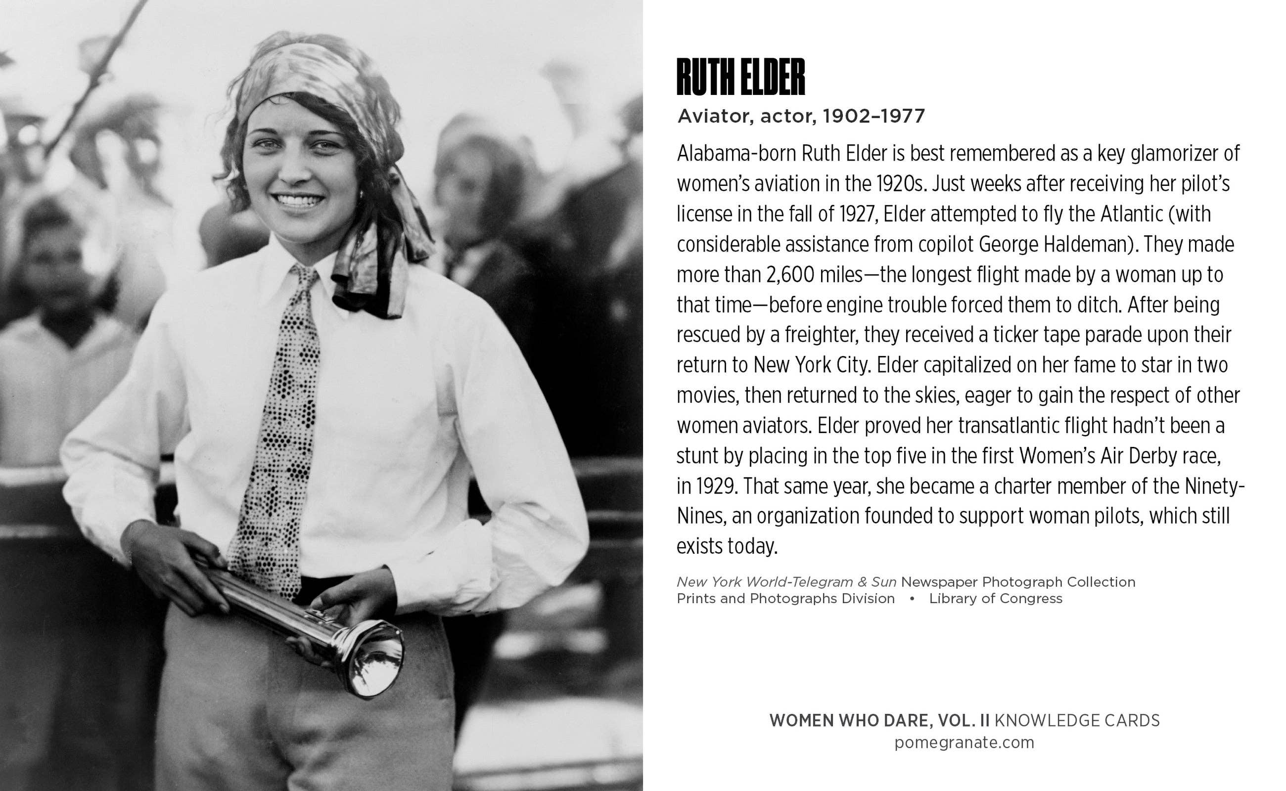 Pomegranate - Wholesale Card Game - Women Who Dare, Vol. II Knowledge Cards2