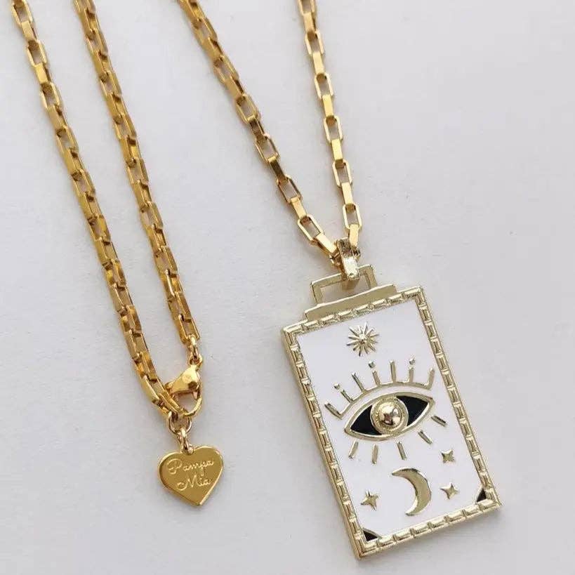 Pampa Mia - Wholesale Pendant/Charm Necklace - Astros Necklace & Protection - White0