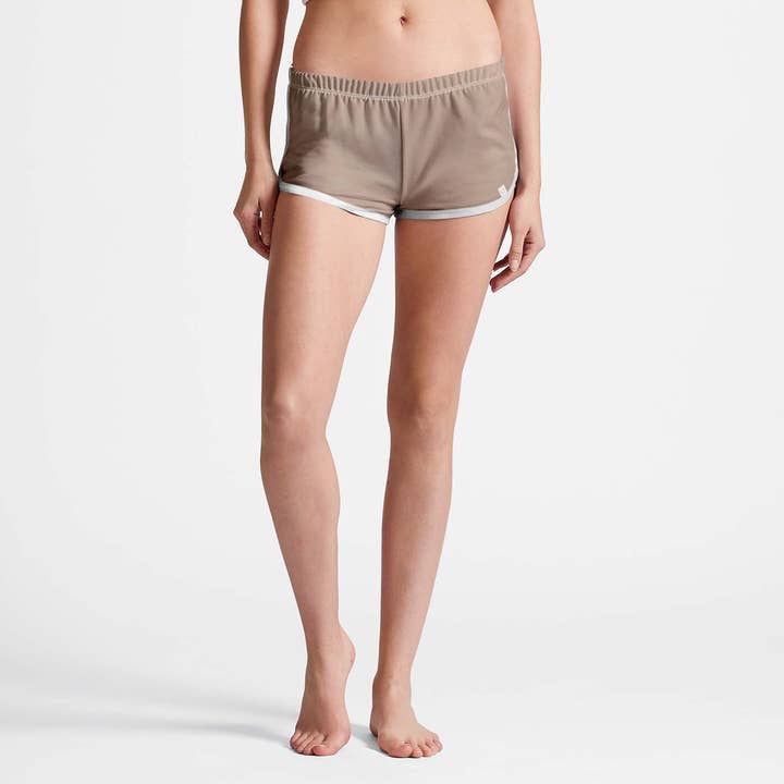 Easily Suede Womens Retro Shorts for wholesale by Blis Surf