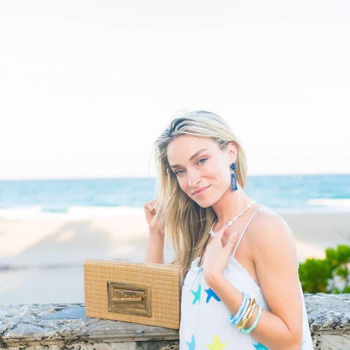 Lisi Lerch - Wholesale Clutch Bag - Women's - Lillian Clutch - Straw - WS6