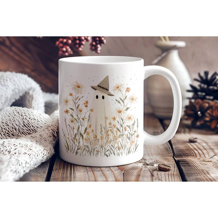 NVC Ecommerce LLC - Wholesale Coffee Mug - Cute Ghost Coffee Mug, Spooky Witchy Mug, Halloween Gift Cup1