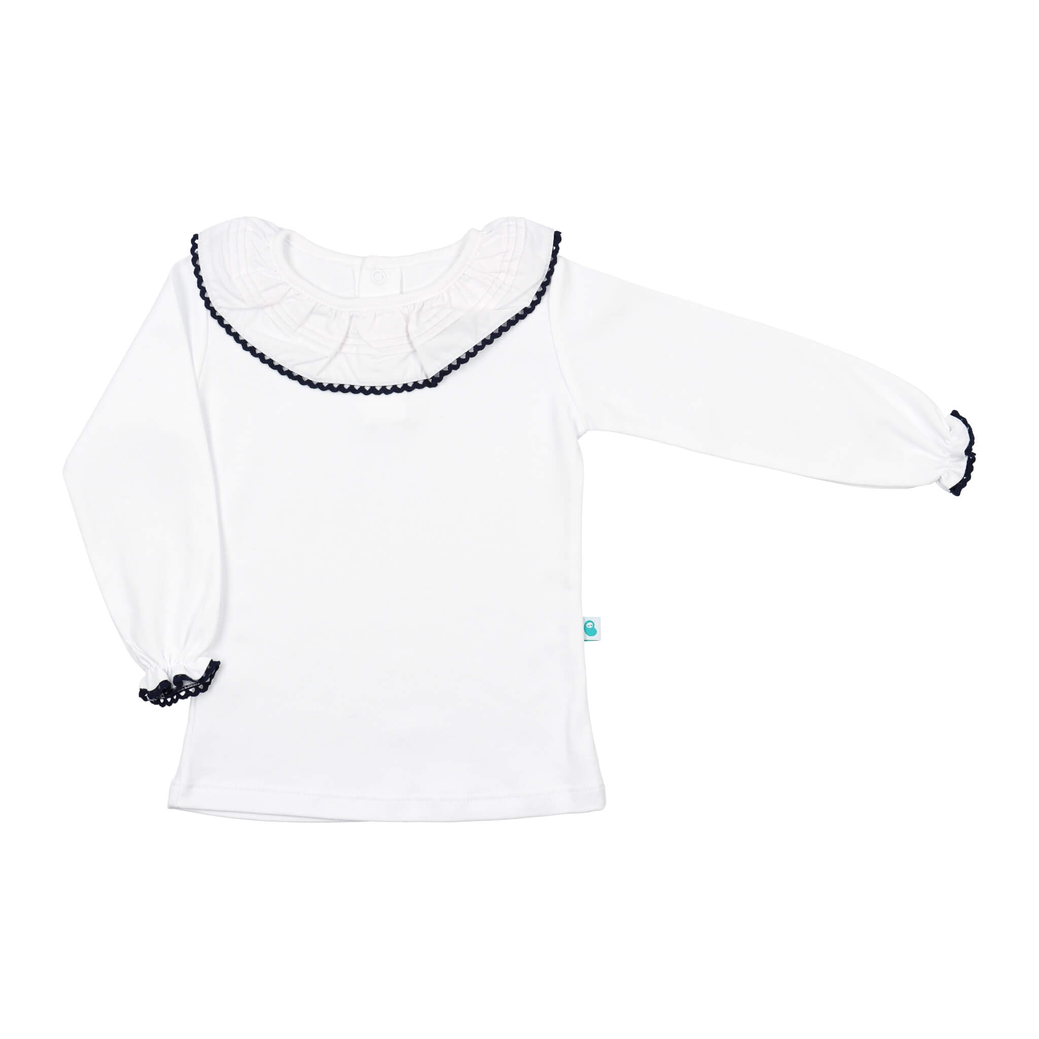 Bean Baby Clothes - Wholesale T-Shirt - Kids - Baby Cotton Shirt with Greek Lace Collar12