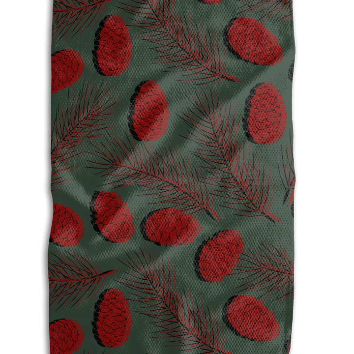 Absorb-Lumen - Wholesale Tea Towel - Christmas Saucy Wrangler 12x24 Bartender Double-Sided Towel1