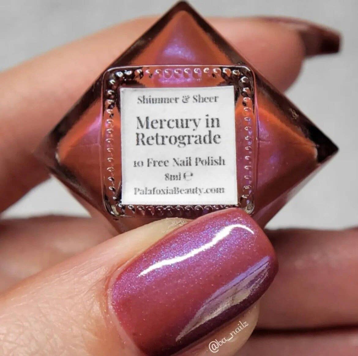 Palafoxia Beauty - Wholesale Nail Polish - Mercury In Retrograde - Nail Polish3