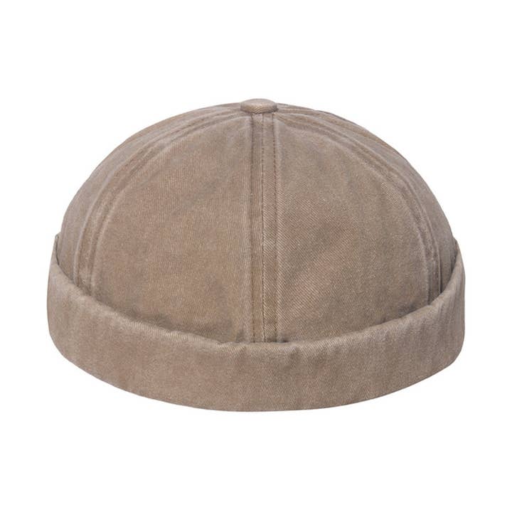 FanakoStudioNYC - Wholesale Newsboy/Schoolboy Hat - Men's - New, Vintage Style Docker Cap, Brimless Hat, Cotton, Moaccessoires, Gift For Him3