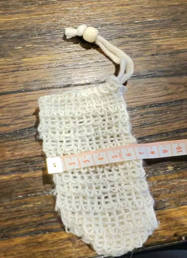 Fiori Essentials&Co - Wholesale Soap Pouch/Sack/Bag - Custom Sisal Soap Saver Bags – Sizes 8x8 cm & 6x10 cm3