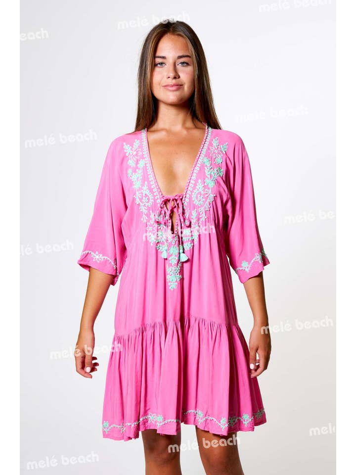Mele Beach - Wholesale T-Shirt - Women's - PALUD 35048 BLOUSE