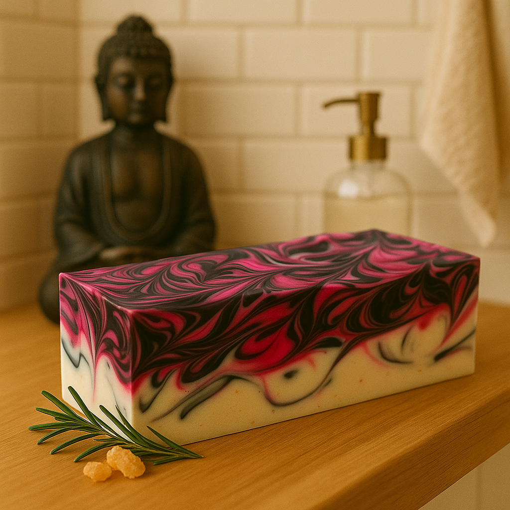 DeShawn Marie Soap Boutique - Wholesale Bar Soap - Frankincense Sandalwood 3.5 LB Soap Loaf4