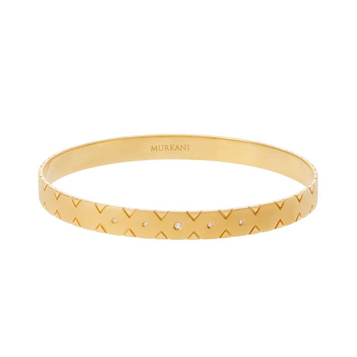 Halcyon Manifest Bangle voor wholesale door Murkani Jewellery