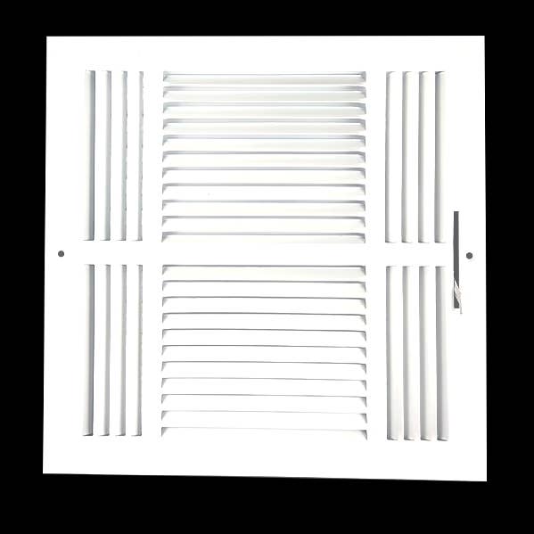 Three Way Side Wall/Celling Register 3SW 12"x12" for wholesale by PRIMA DECORATIVE HARDWARE INC