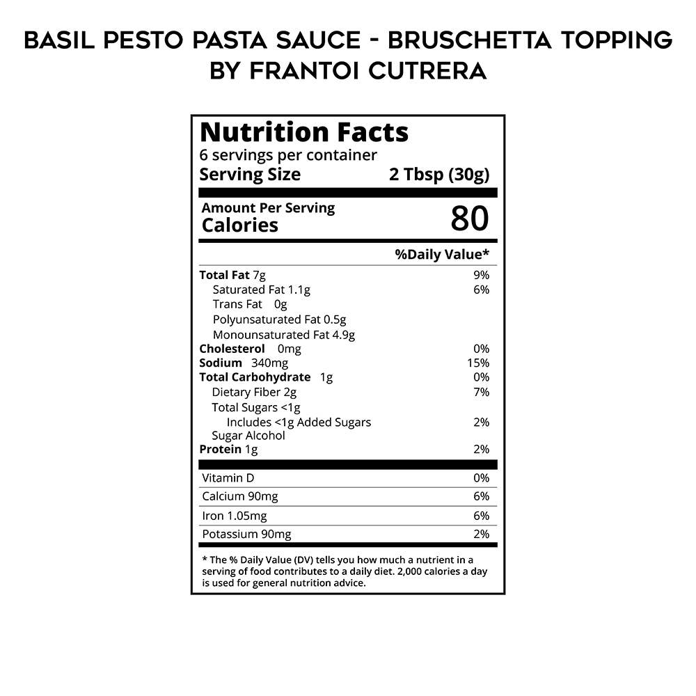 Mercato di Bellina - Wholesale Pesto - Frantoi Cutrera - Sicilian Basil Pesto3
