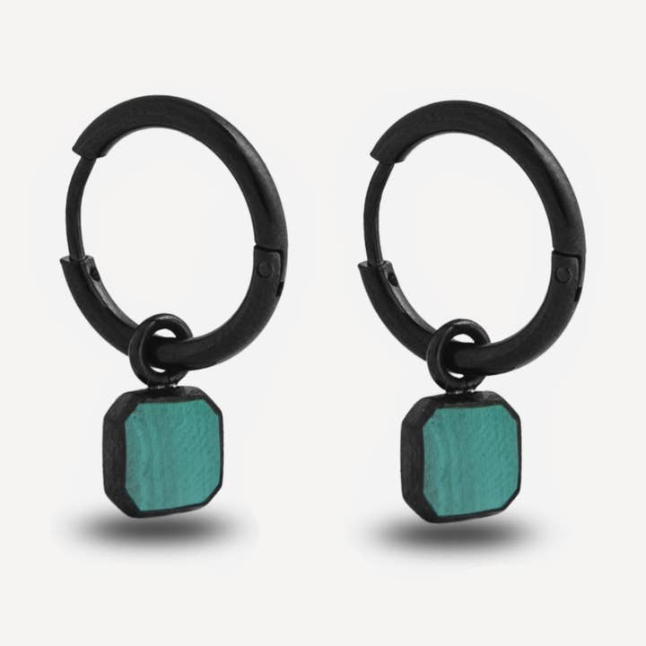 Malachite Dangle (Black) for wholesale by Twistedpendant