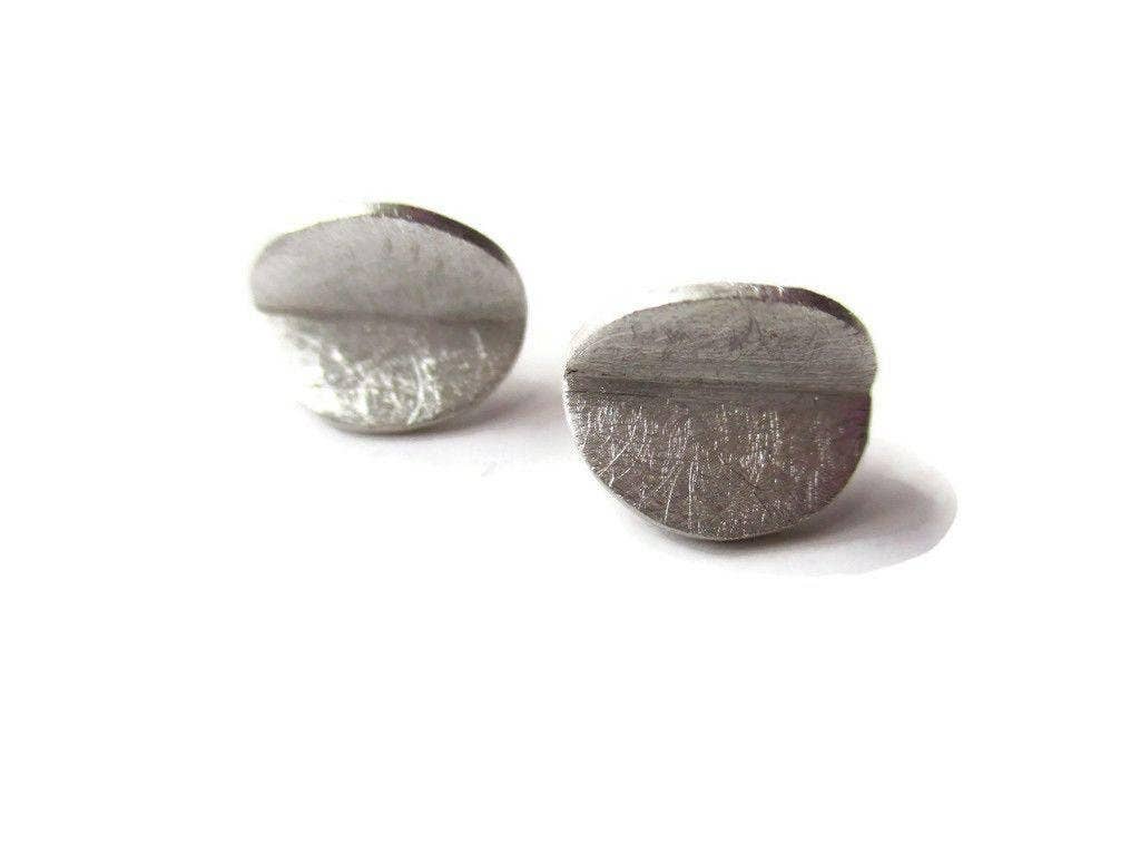 Kimya Joyas – Brincos de pino por atacado – Brincos de Prata em Meia-Lua2