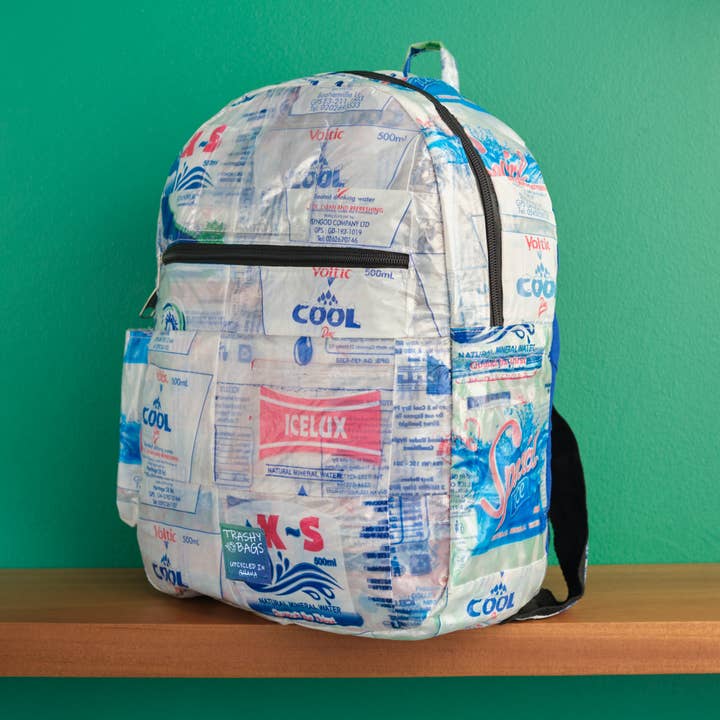 Trashy Bags Africa – Großhandel Rucksack – Unisex – Schulranzen aus Upcycling-Rucksäcken