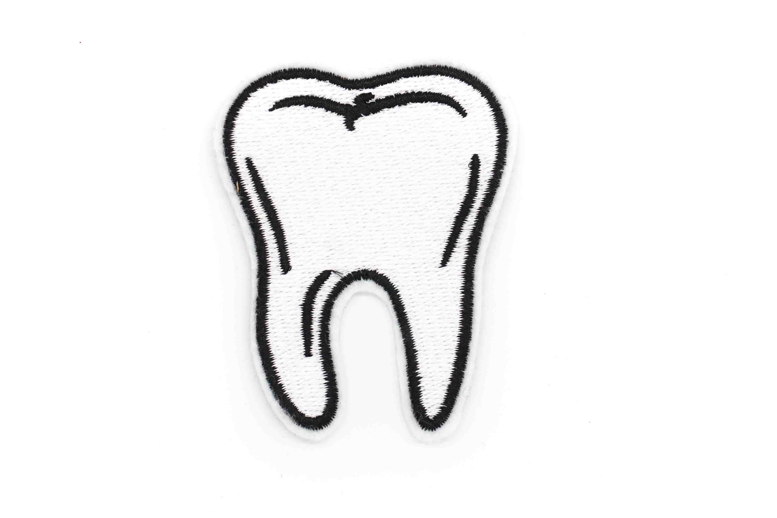 Project Pinup – Emblema por atacado – Ferro Bordado com Dente Molar em Patch2