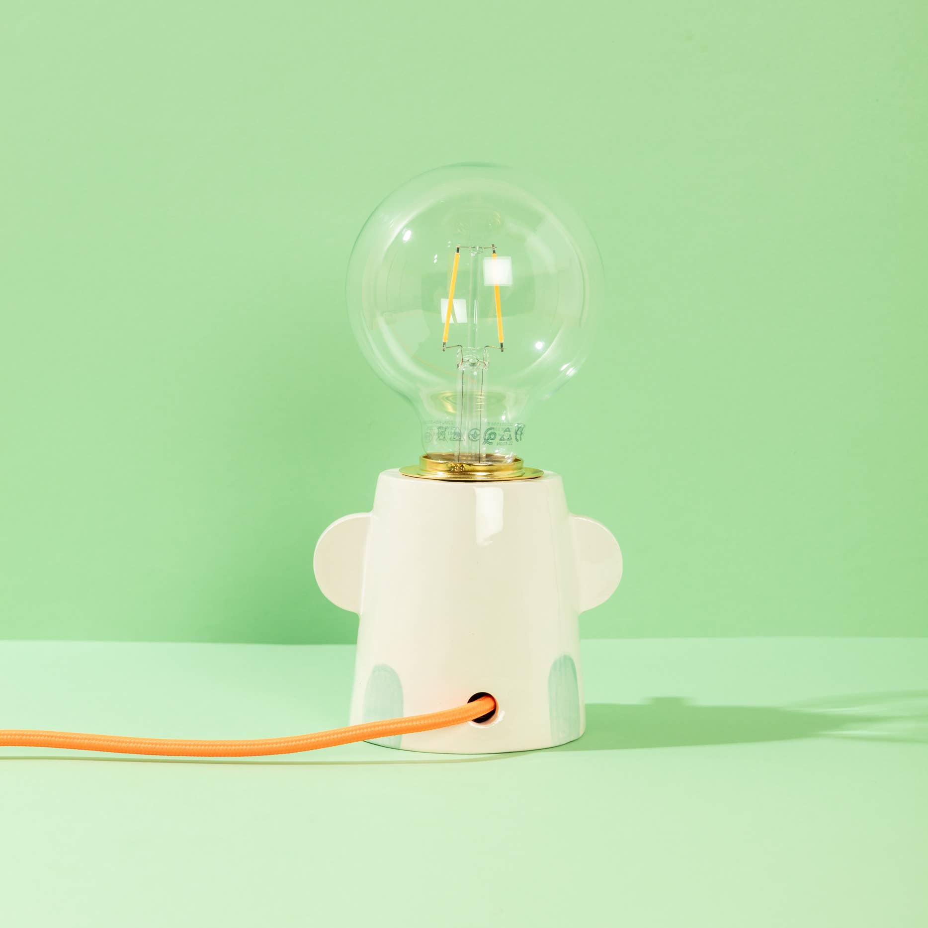 Ana Seixas - Wholesale Accent/Desk Lamp - Good Friend Mint / Ceramic Lamp2