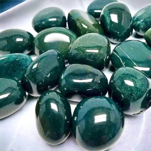 Bloodstone Tumbled Stone for wholesale by Spiritual and Aligned