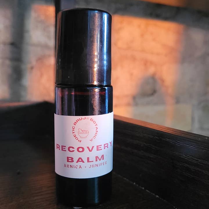 Recovery Balm :: Pain Relief + Injury Recovery Roller for wholesale by Poetic Bruja Botanica