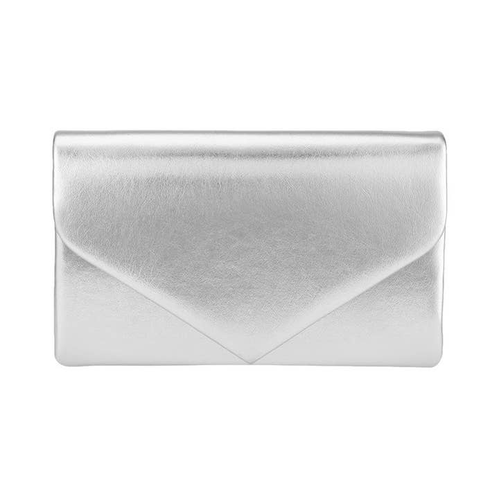 Pearl and Rox - Wholesale Clutch - Dames - Schoudertas met metalen enveloppe, avondtasje6