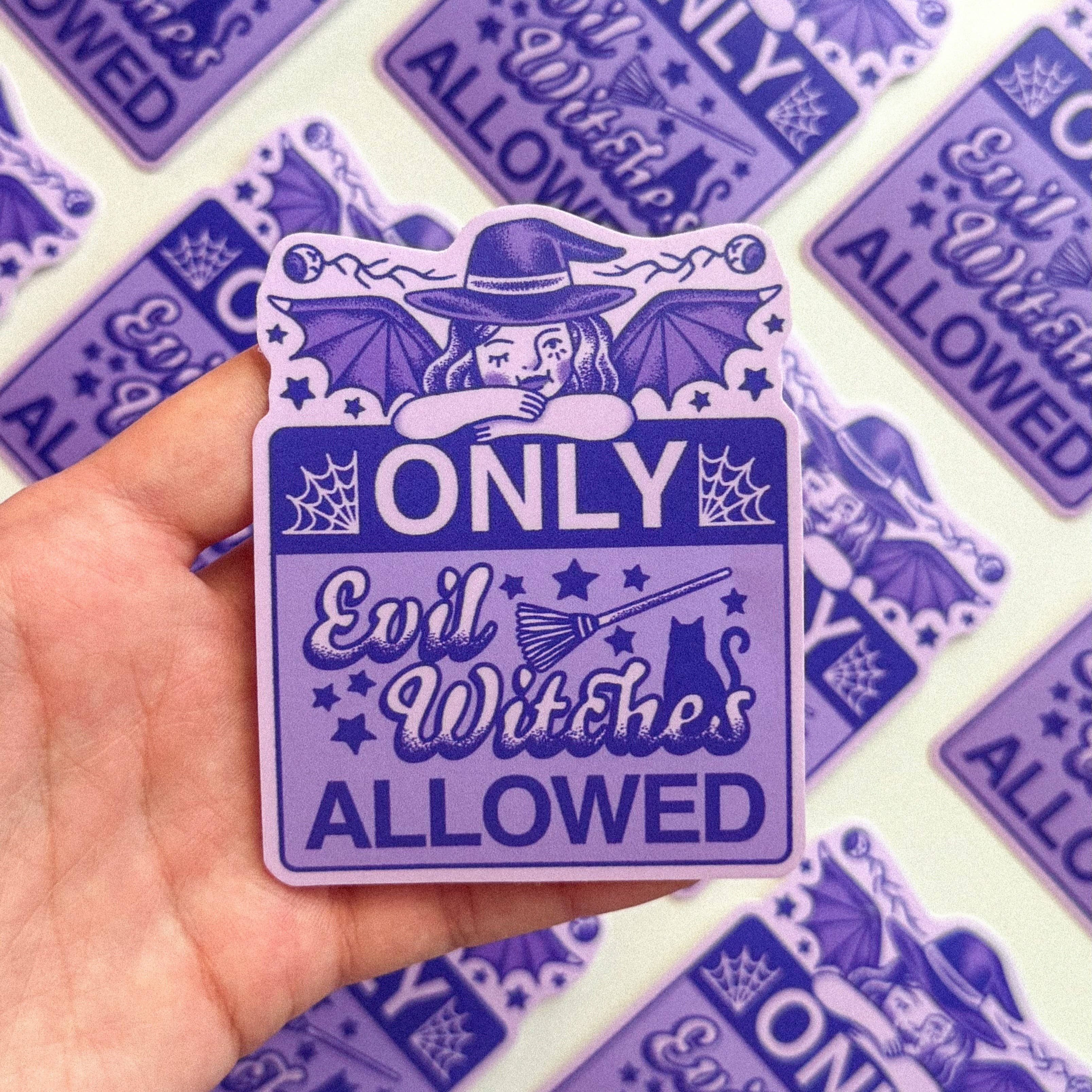 Ren-O-Graphics - Wholesale Sticker - EVIL WITCHES STICKER