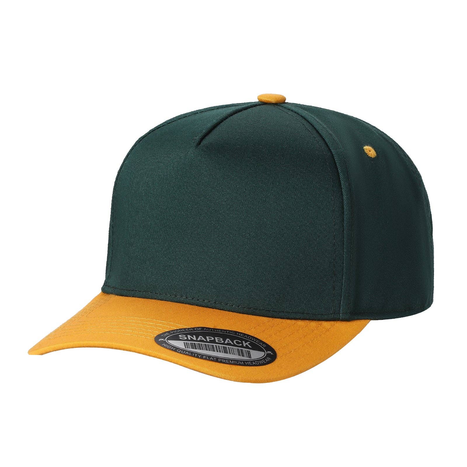 Burzip collection - Wholesale Hat Accessory - Men's - TCAO - 5 Panel Solid with Under Bill colored13