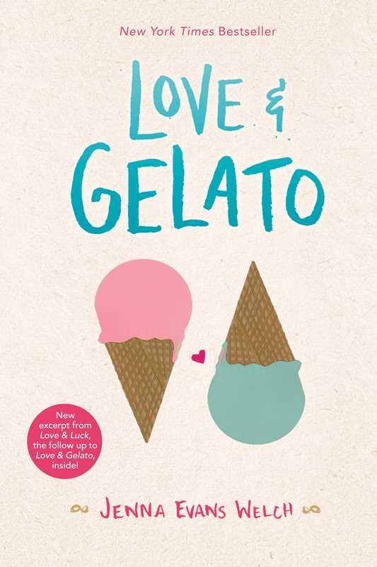 Simon & Schuster - Wholesale Teen & Young Adult Book - Love & Gelato by Jenna Evans Welch0