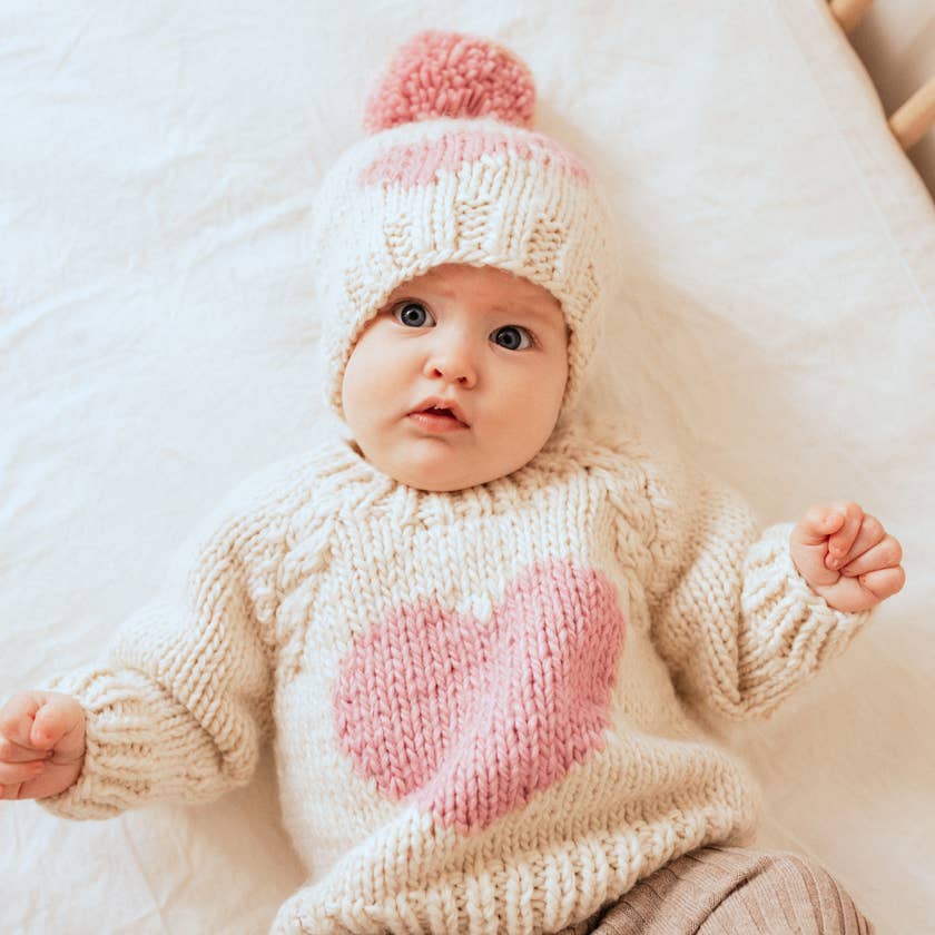 Huggalugs - Vente Pull en maille – bébé - Pull ras du cou Sweetheart Bébé & Tout-petit1