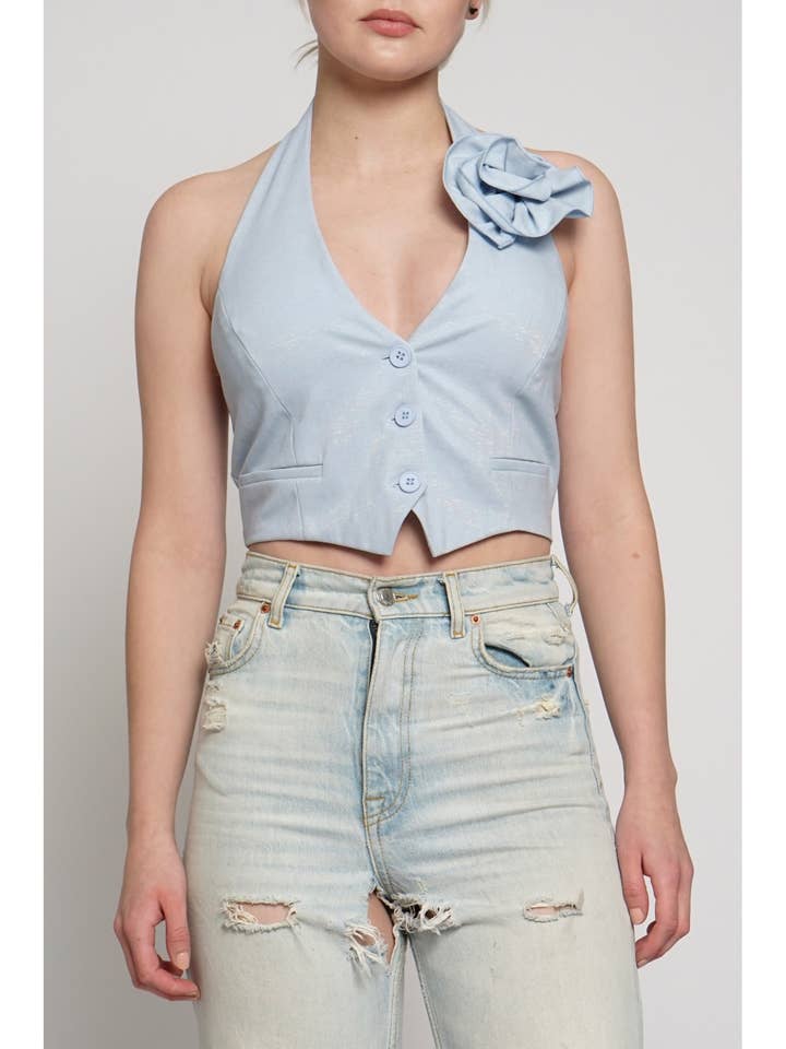 COLETE COM FLOR por atacado de Sans Souci