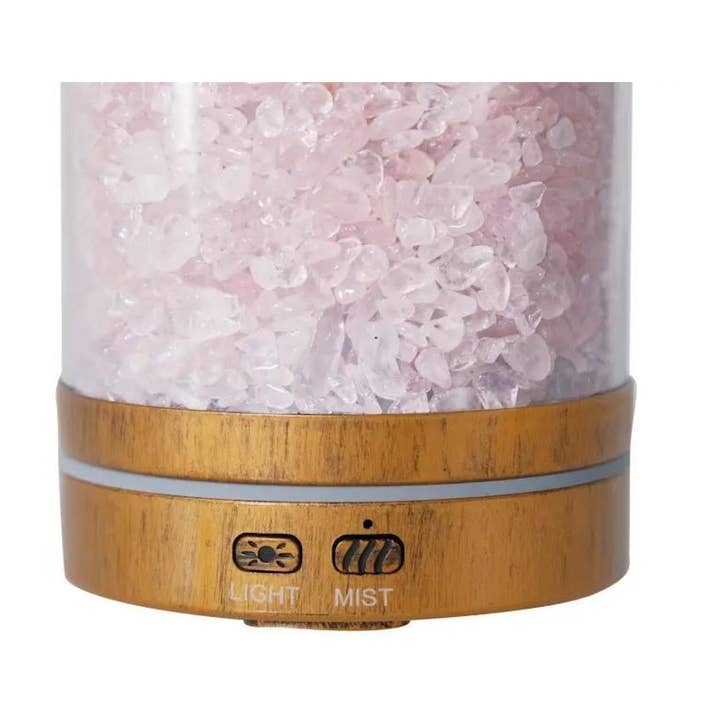 Earths Elements Wholesale - Vente Diffuseur électronique - Diffuseur - Cristal de Quartz Rose1