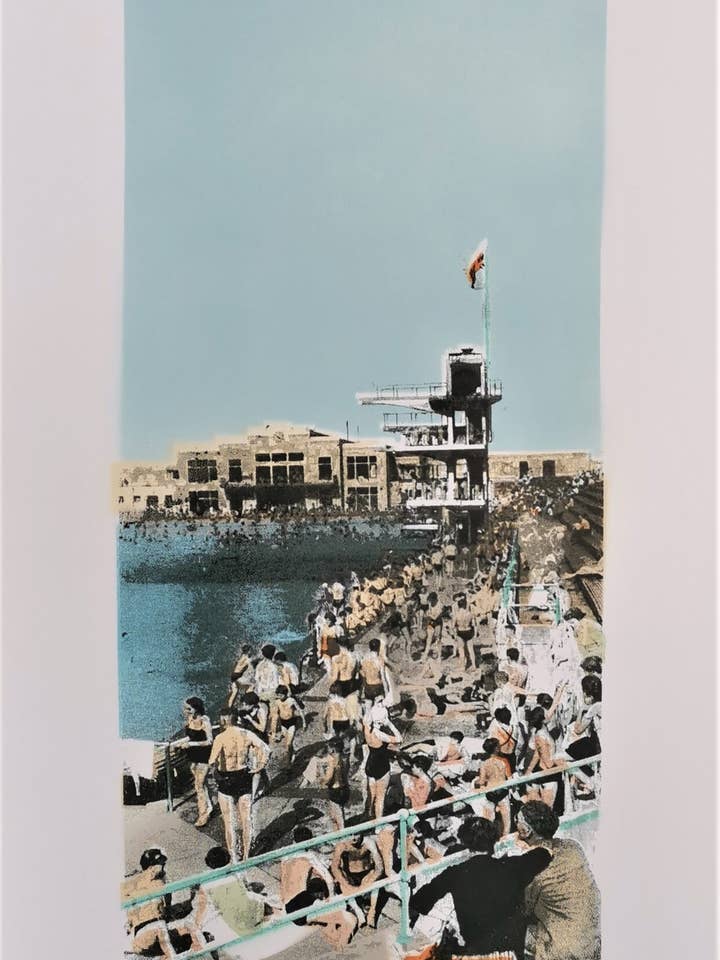 Swimming Pool Portobello for wholesale by Bell's Galleries