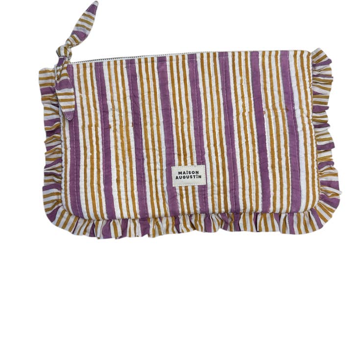 Maison Augustin - Wholesale Tote Bag - Women's - Large Sun Stripe Pouch1