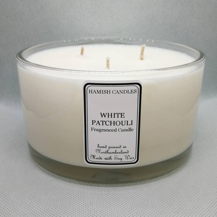 Weiße Patchouli — Kerze mit 50 cl für den Großhandel von Hamish Candles