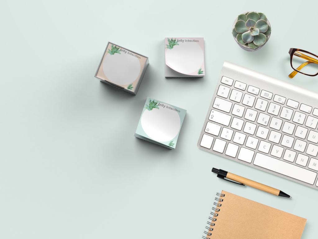 DANESSA - Wholesale Sticky Notes - My Daily Intention - Sticky Notes (Set of 3)4