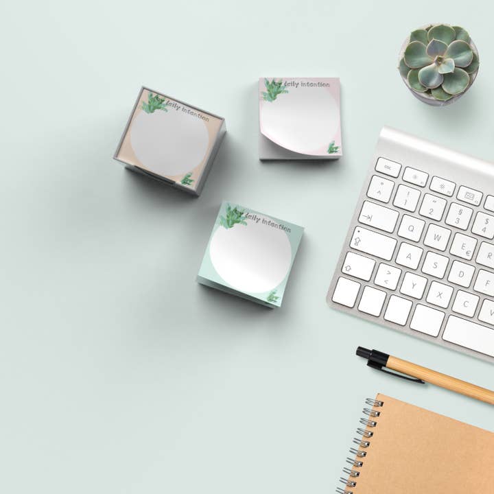 DANESSA - Wholesale Sticky Notes - My Daily Intention - Sticky Notes (Set of 3)4