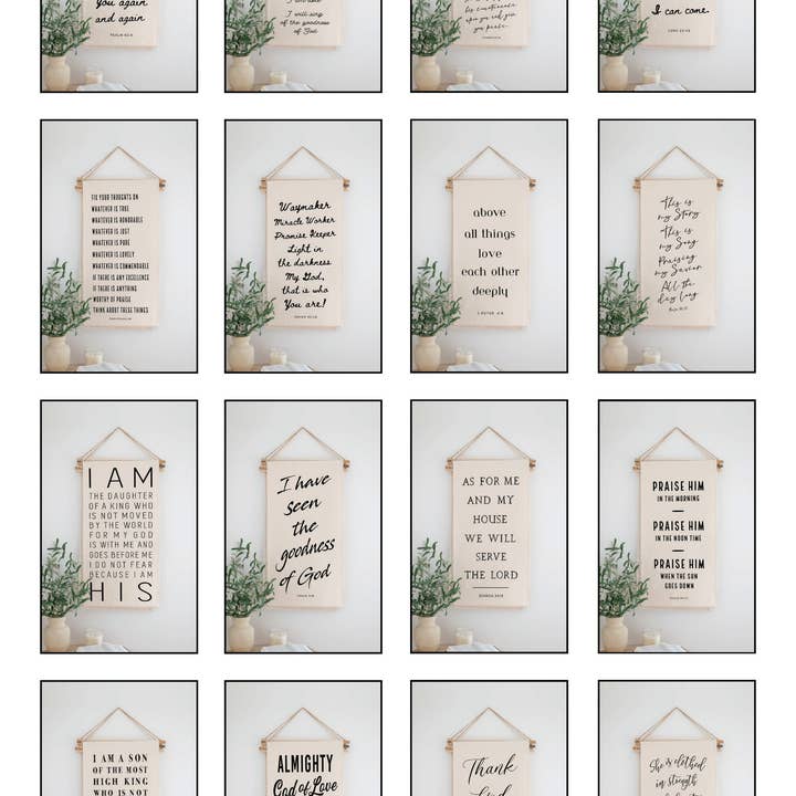 Revelation Culture - Wholesale Banner - Hanging Scroll Banner | The Man On