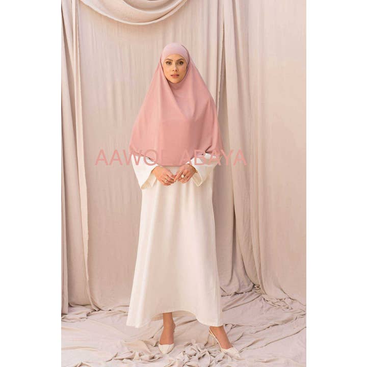 Aawoe Abaya - Wholesale Hijab - Women's - Elegant and Chic Khimar - 2282-KH78