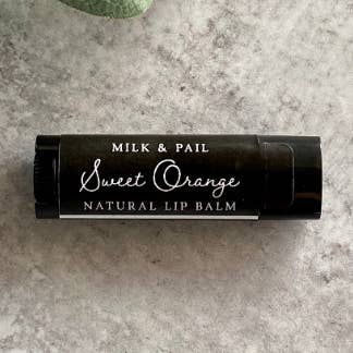 Sweet Orange Lip Balm for wholesale by Milk & Pail