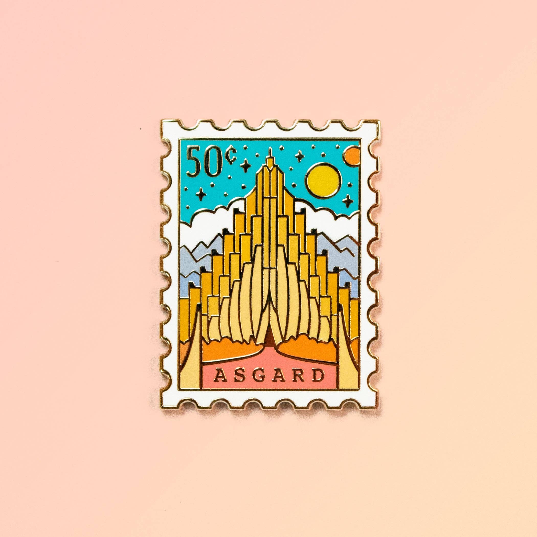 Joy Addict - Wholesale Lapel Pin/Button - Asgard Enamel Pin