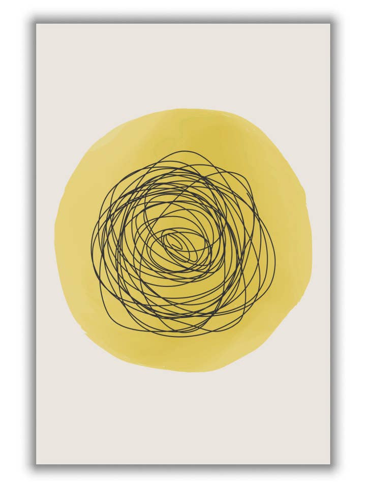 Acquerello geometrico #9 per la vendita all'ingrosso da parte di Stanley Print House