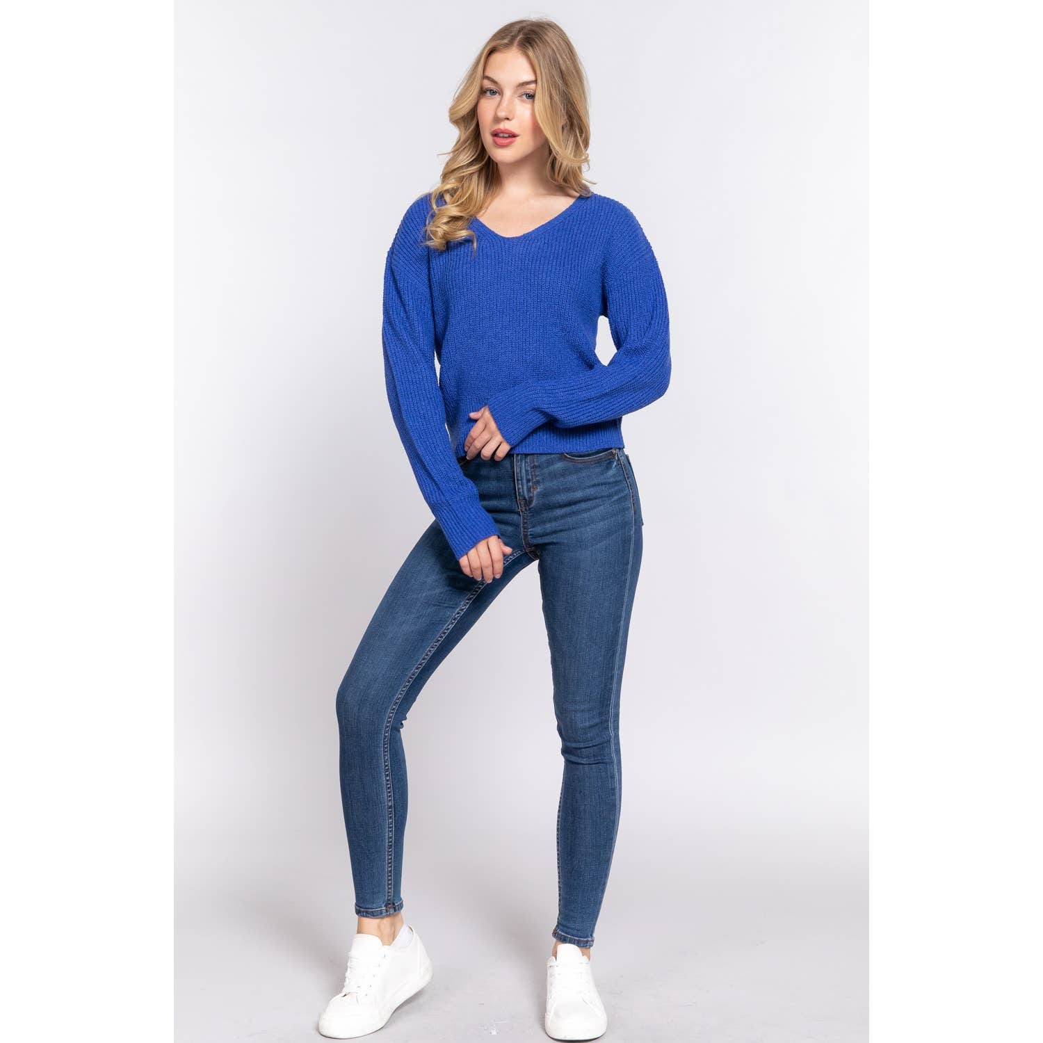 Apolline – Engroshandel Pullover - Dame – DOLMAN SLV STRAPPY TRØJE MED ÅBEN RYG14