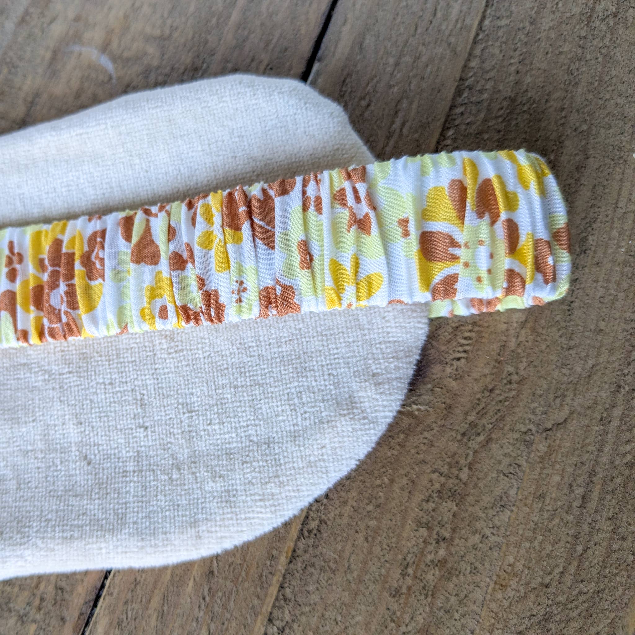 Shakti.ism - Wholesale Sleep/Eye Mask - Nepali cotton velvet sleep masks with floral design, yellow5